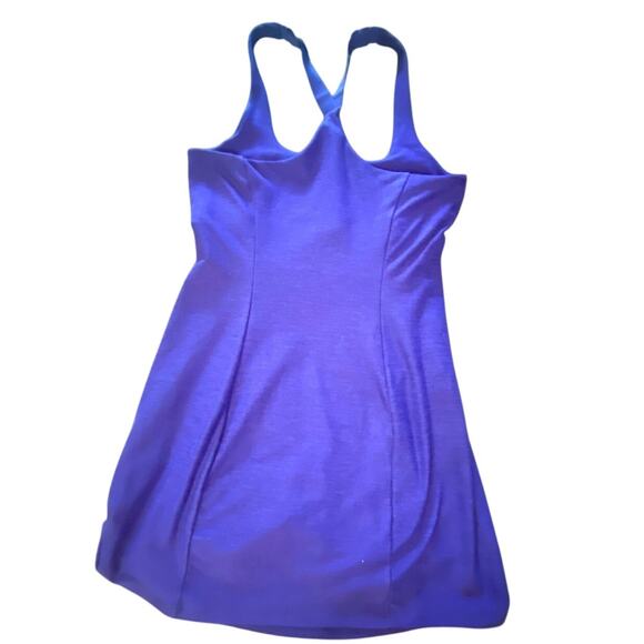 Victoria’s Secret On Point Romper Dress Blue Size M Built-In Shorts Athleisure - Picture 2 of 4